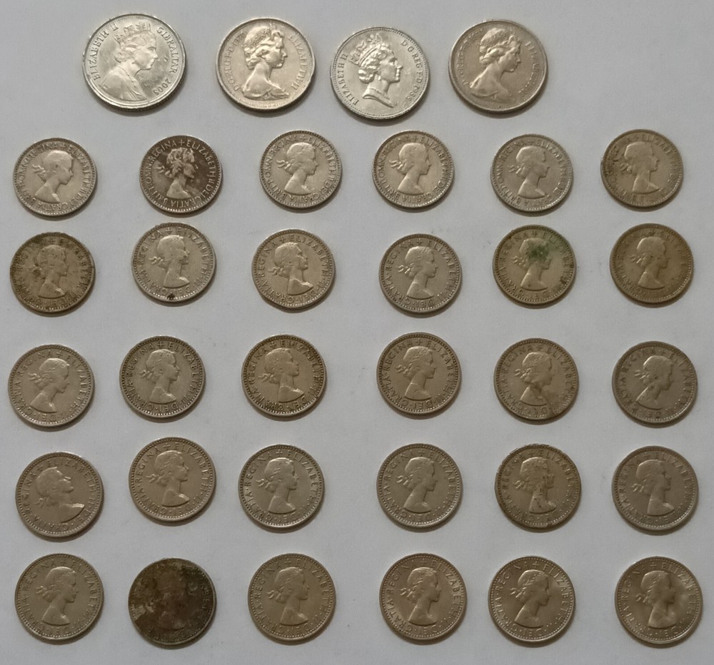 British Coin Collection and Some Foreign Coins