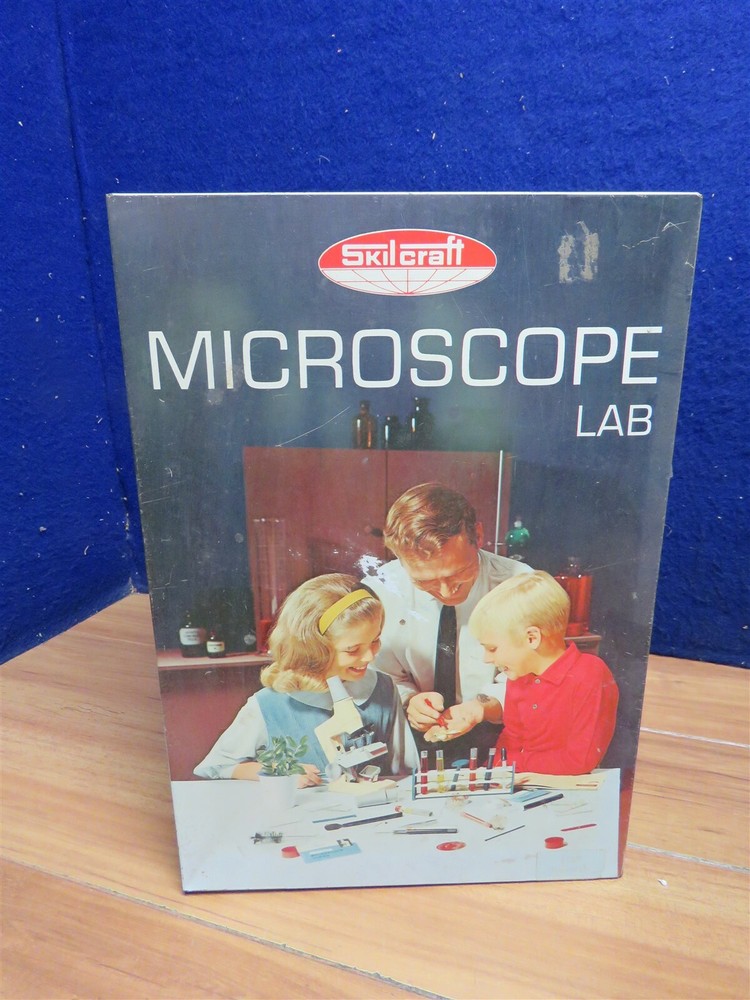 VINTAGE SKILCRAFT MICROSCOPE LAB 538398