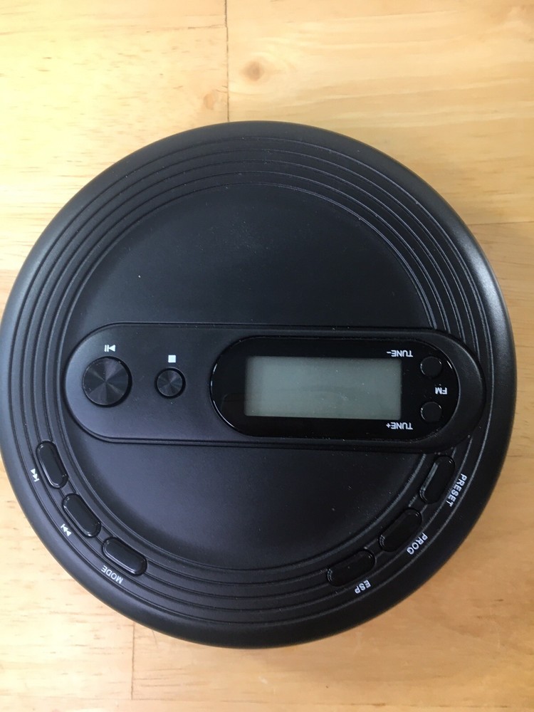 ONN Portable CD/FM Player ONB15AV201 Personal Diskman w/ Headset