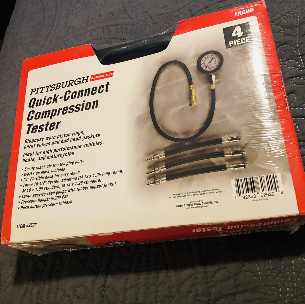 Tools & Equipment Deluxe Compression Tester Kit Quick-Connect