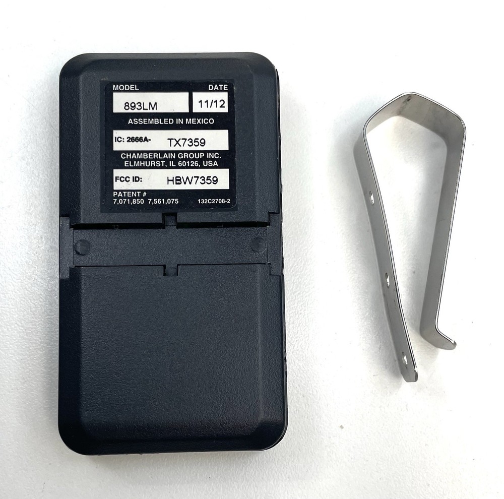 LiftMaster 893LM 3-Button Garage Door Remote