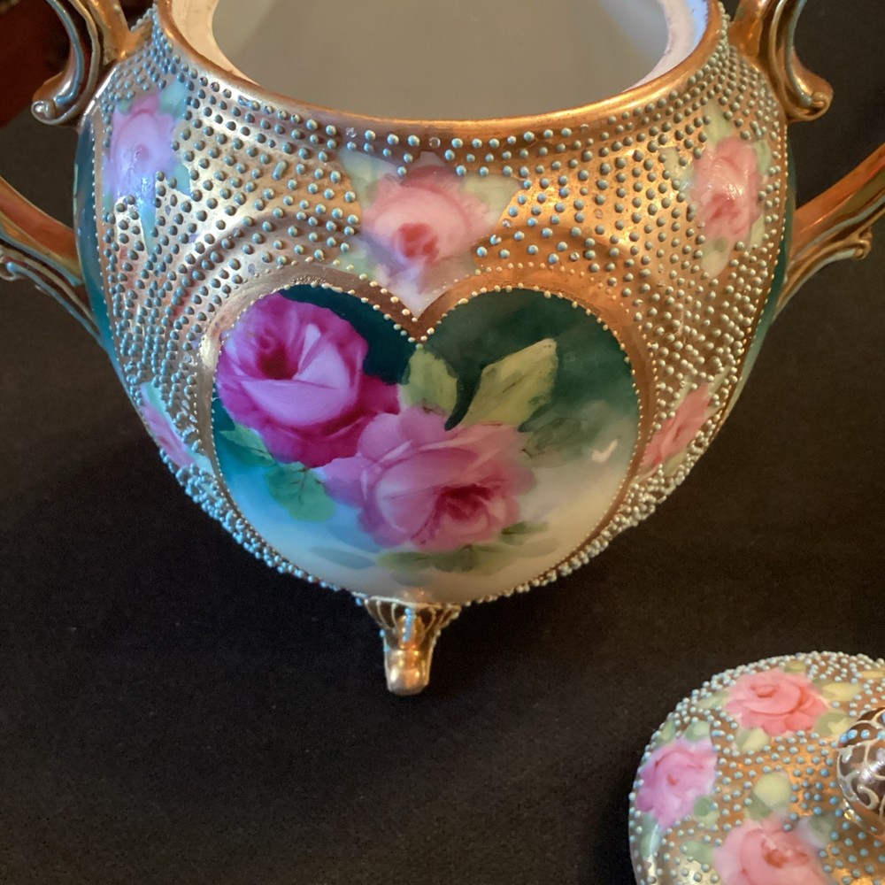 Nippon Gold Cream And Sugar Set