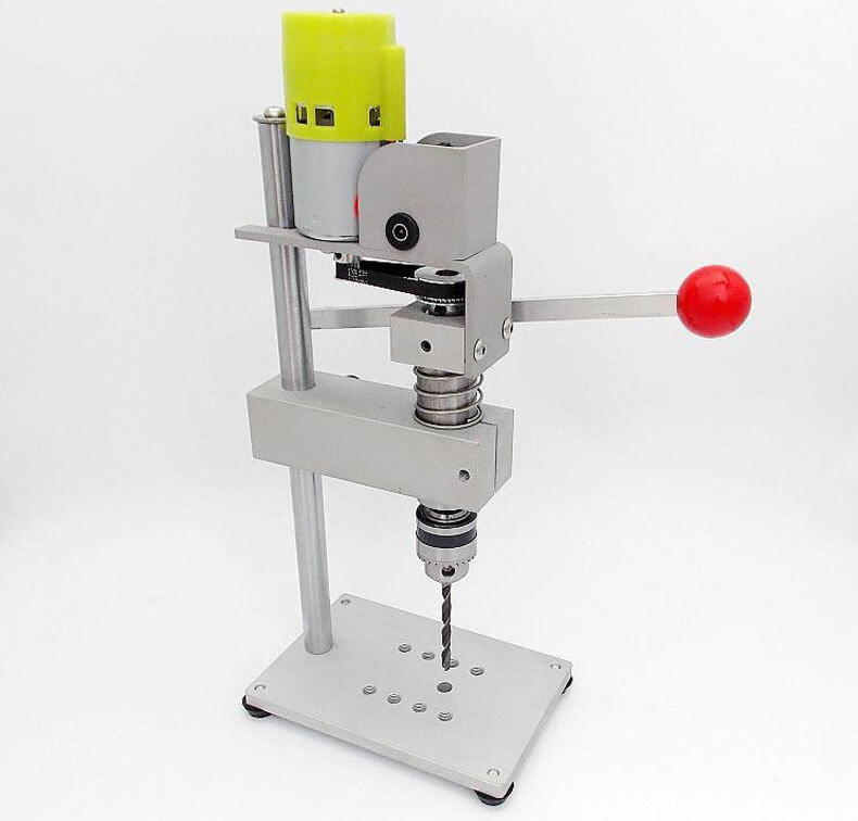 Mini Bench Drill Tool High Precision Portable Bench Woodworking Drilling Machine