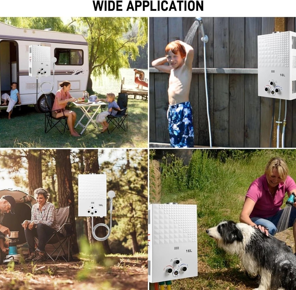 Lightweight Outdoor Gas Hot Water Heater