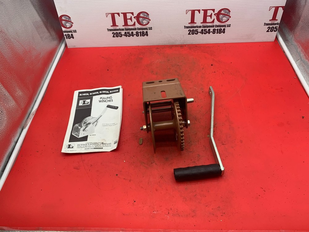 Dutton Lainson Dl1402a Pulling Winches