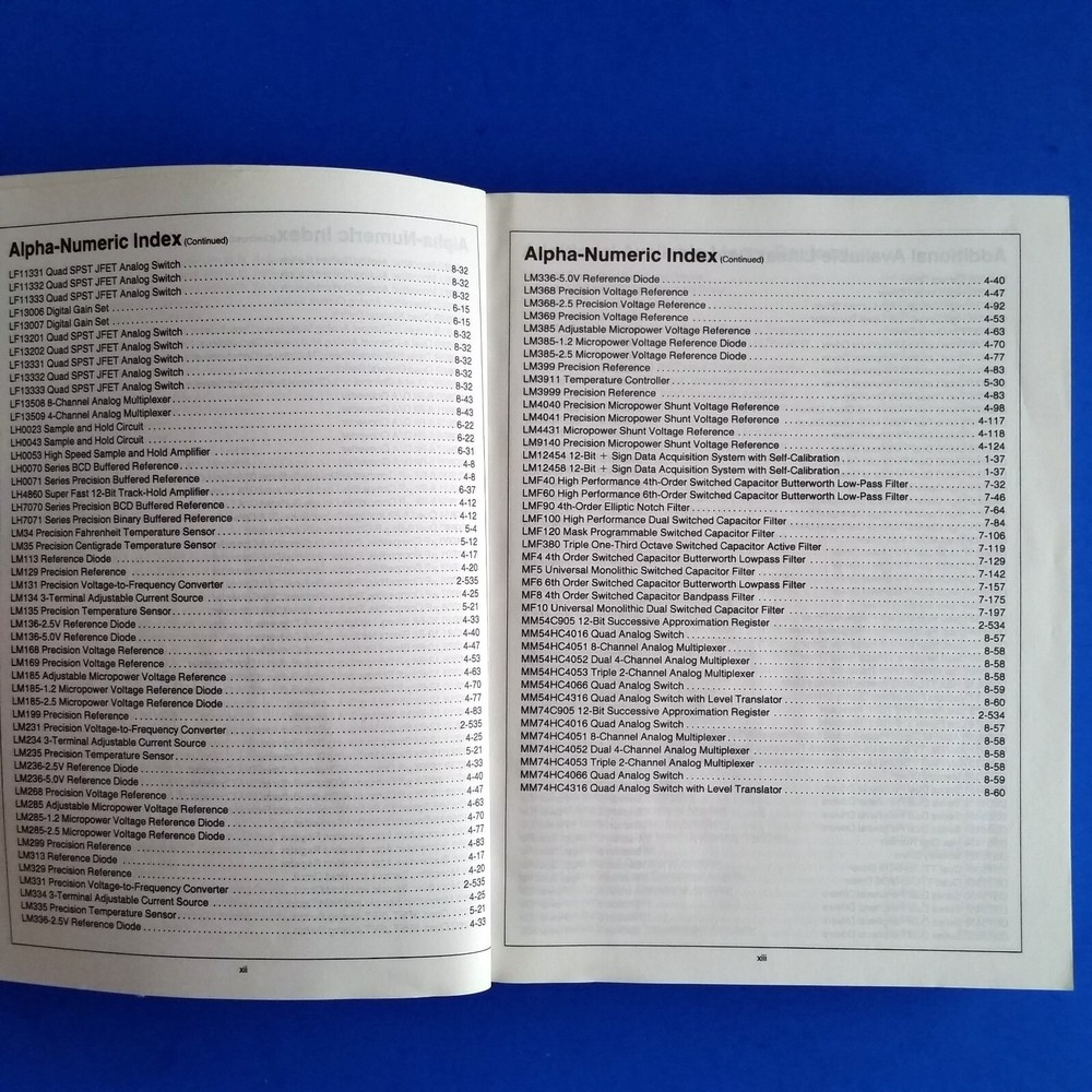 National Semiconductor Data Acquisition Databook Handbook Design Guide App Notes