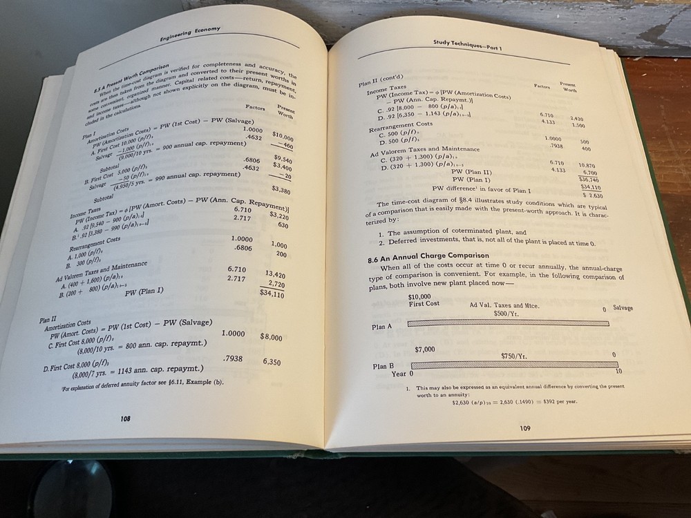 Engineering Economy Second Edition 1963 AT&Telegraph Co. Engineering Department