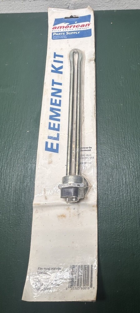 American Water Heater Company Parts Supply Screw In Element Kit 6900684 NOS
