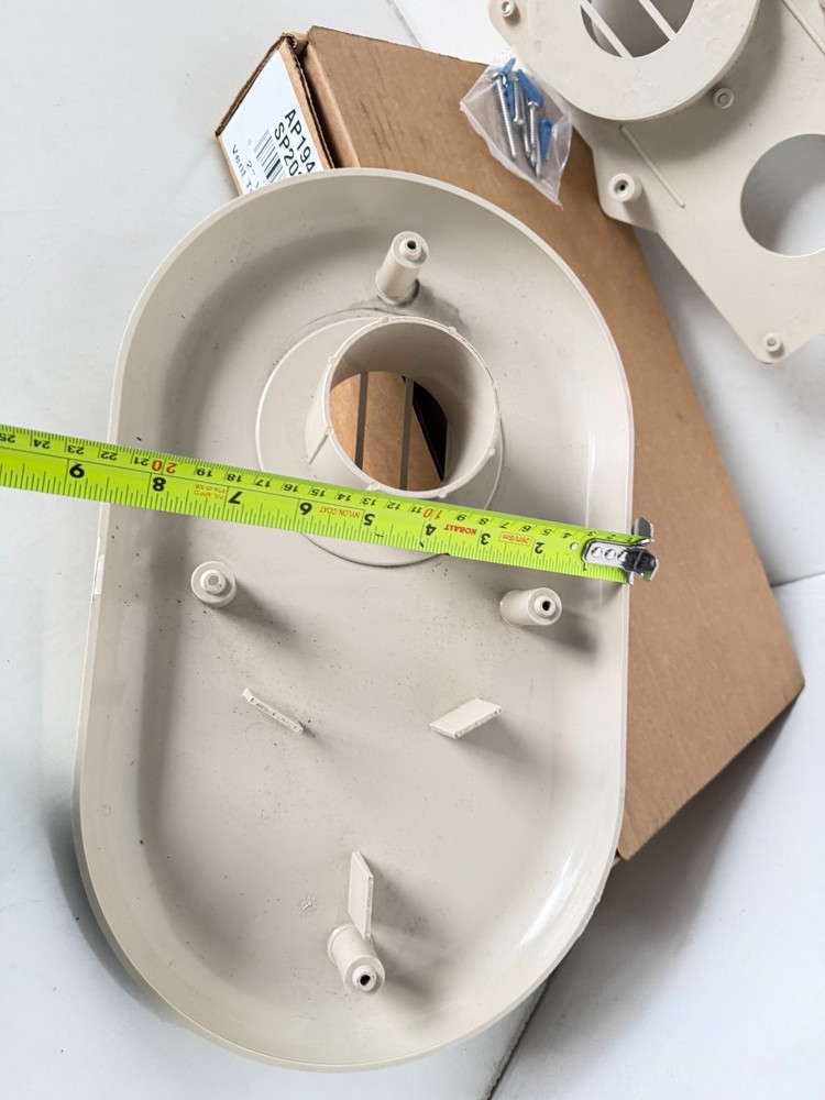 Rheem SP20285 2" Horizontal Vent Termination Kit Tankless Gas Water Heater (35)