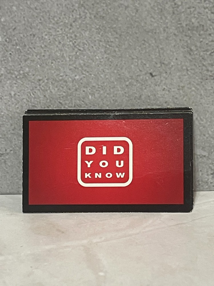 2006 ESPN Edition Monopoly - Did You Know cards