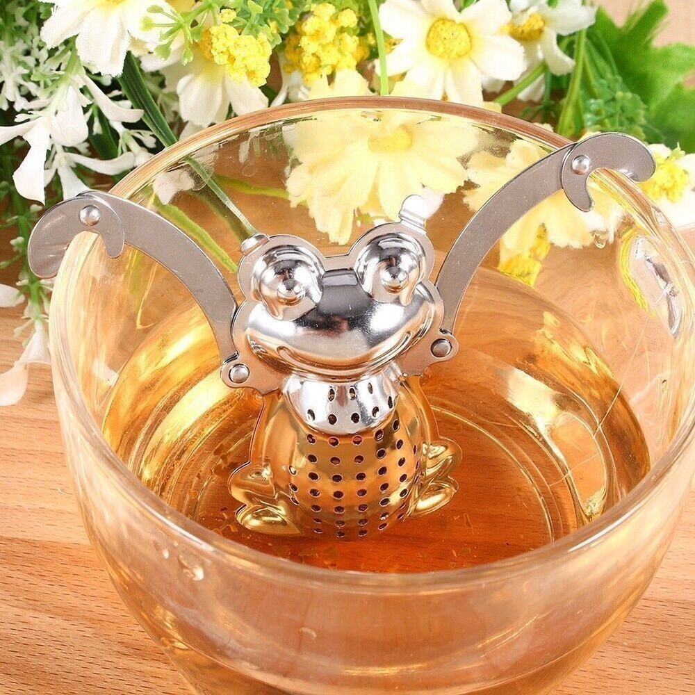 Stainless Steel Loose Tea Leaf Infuser Ball Strainer Diffuser Herbal