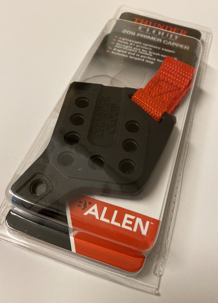 Thunder Cloud 209 Inline Muzzleloader Primer Capper by Allen Holds 8 Primers NEW