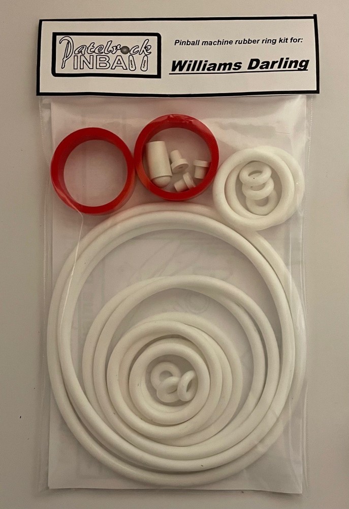 1973 Williams Darling Pinball Machine Rubber Ring Kit