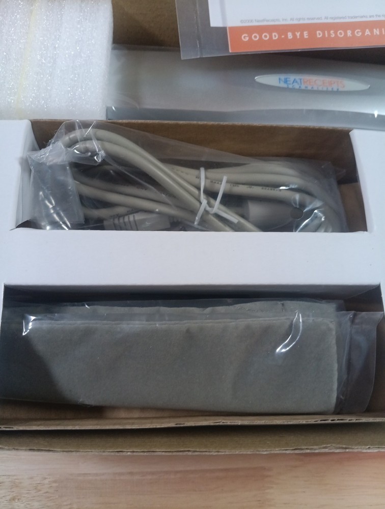 Neat Receipts Scanalizer Mobile Doc Scanner Digital Filing System New