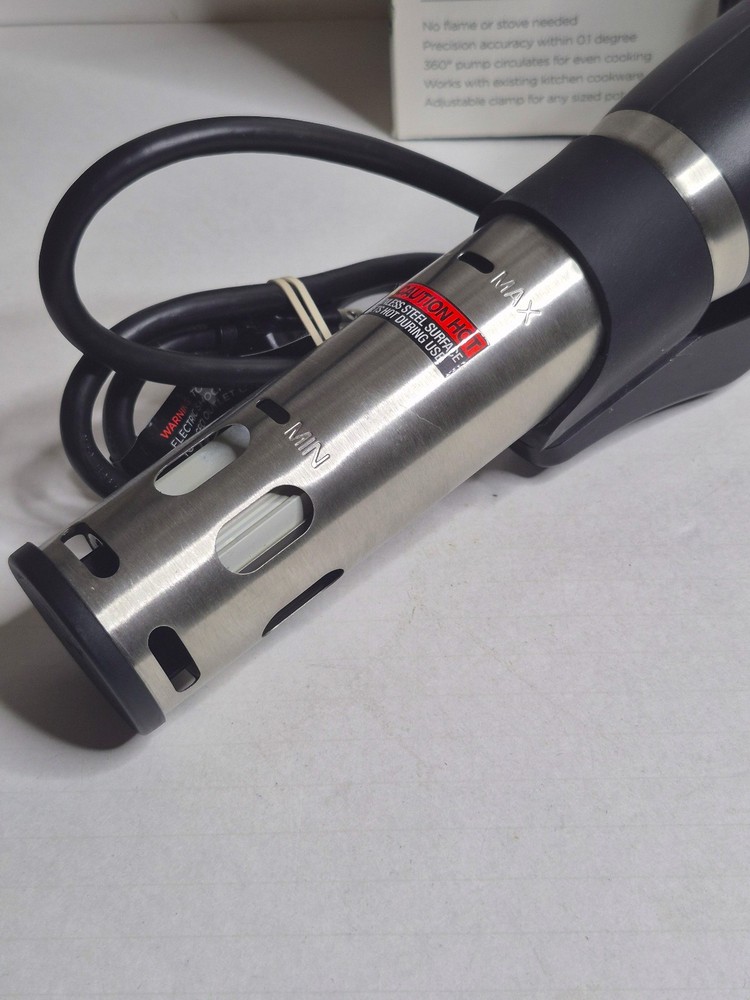 CHEFMAN RJ39 BLACK SOUS VIDE PRECISION COOKER - IMMERSION CIRCULATOR DIGITAL