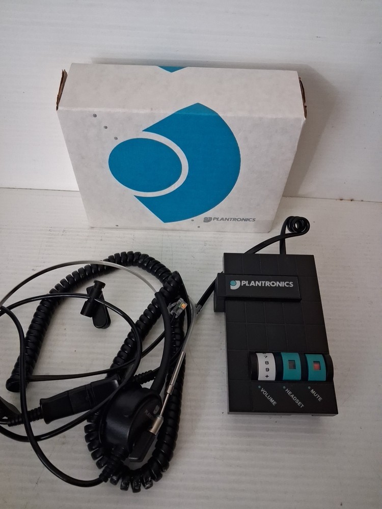 Plantronics M10 Universal Headset  Amplifier with Headset