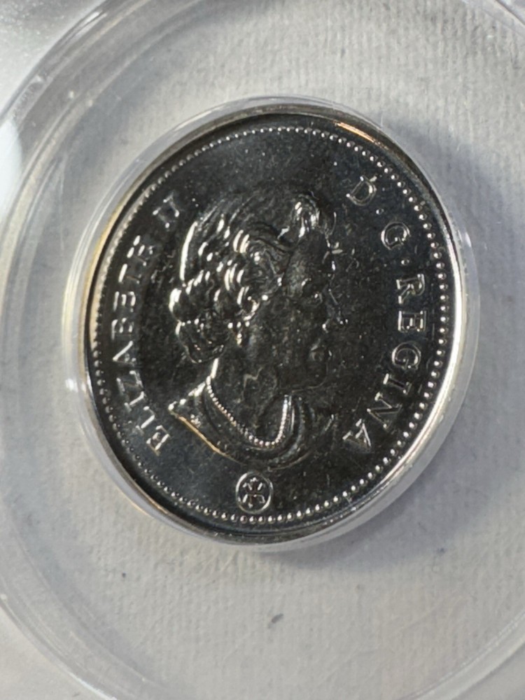 2012 Canada 50 Cents Coin Graded MS 67 by ANACS