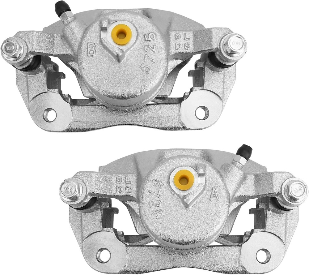 Pair Front Disc Brake Caliper For Honda 2002-2004 CR-V 2003-2011 Element