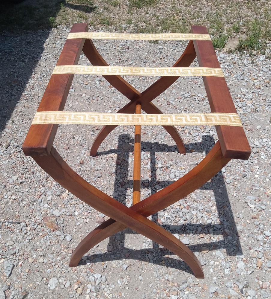 Vintage Maple Luggage Rack (LR7)