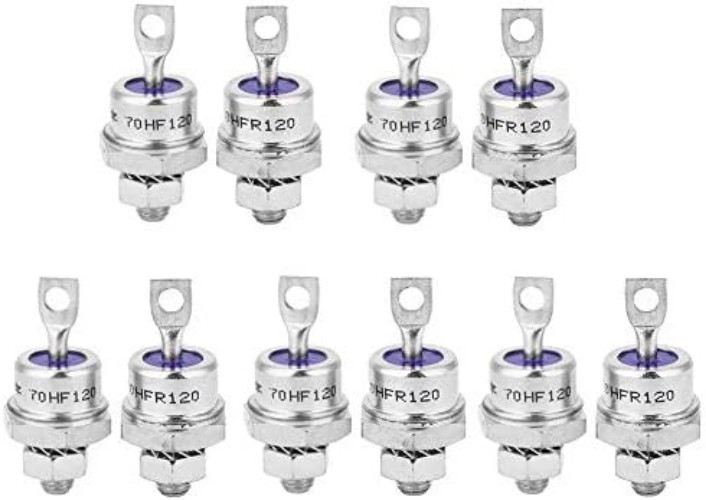 70HFR120 Rectifier Diode + 70HF120 Rectifier Diode,5 Pairs Rectifier Diode Sp...
