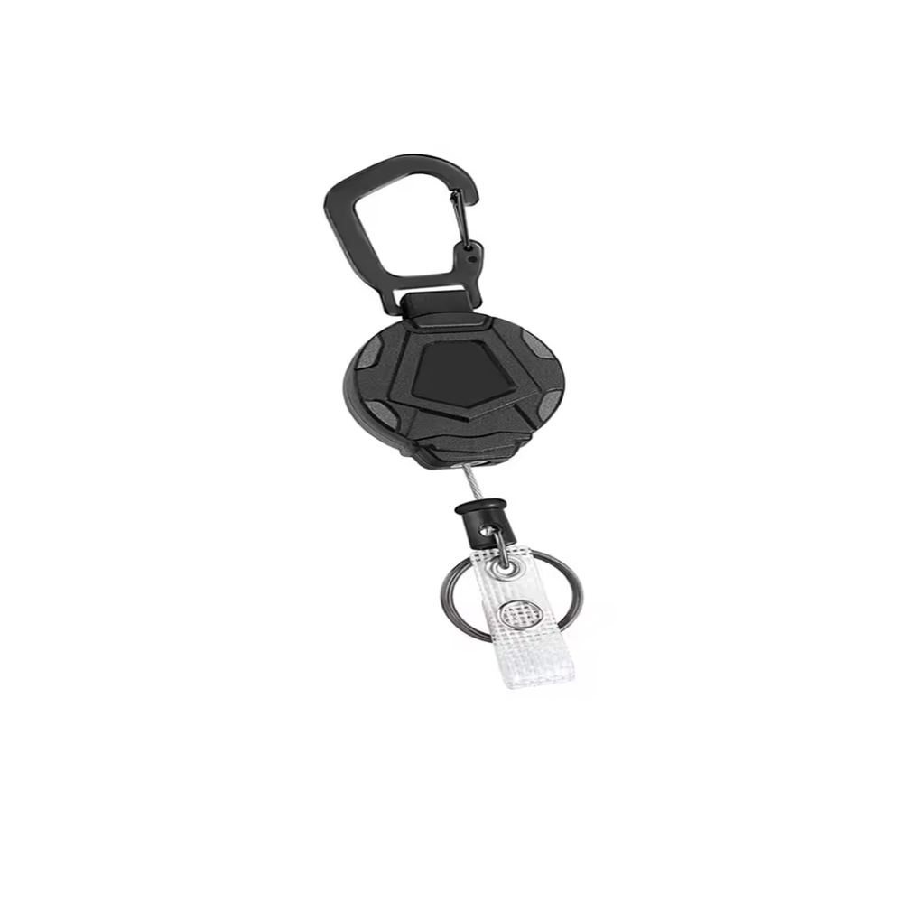 Designz3D Retractable Keychain Badge Holder - 2-Pack