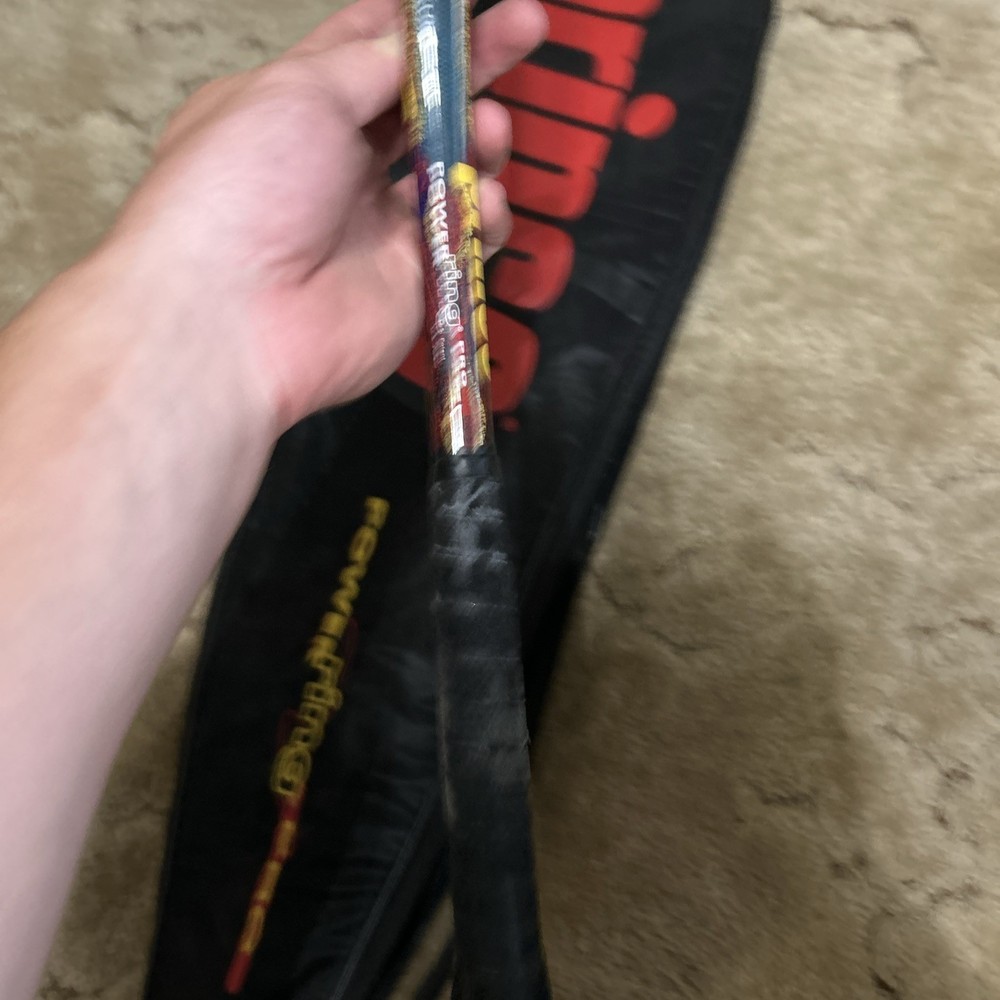 Genuine Prince Power Ring Pro Titanium Mesh Graphite Squash Racket *Needs Grip*