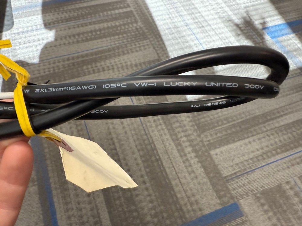 POWER CORD - 252 TOTAL @ 0.99EA