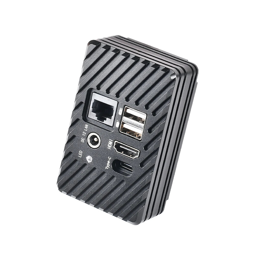 4K FHD 8MP HDMI USB Type-C LAN Industrial Digital Electronic Microscope Camera
