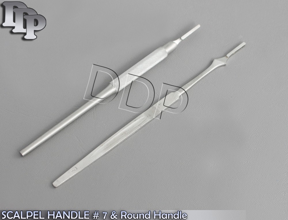 SCALPEL HANDLE # 7 & Round Handle