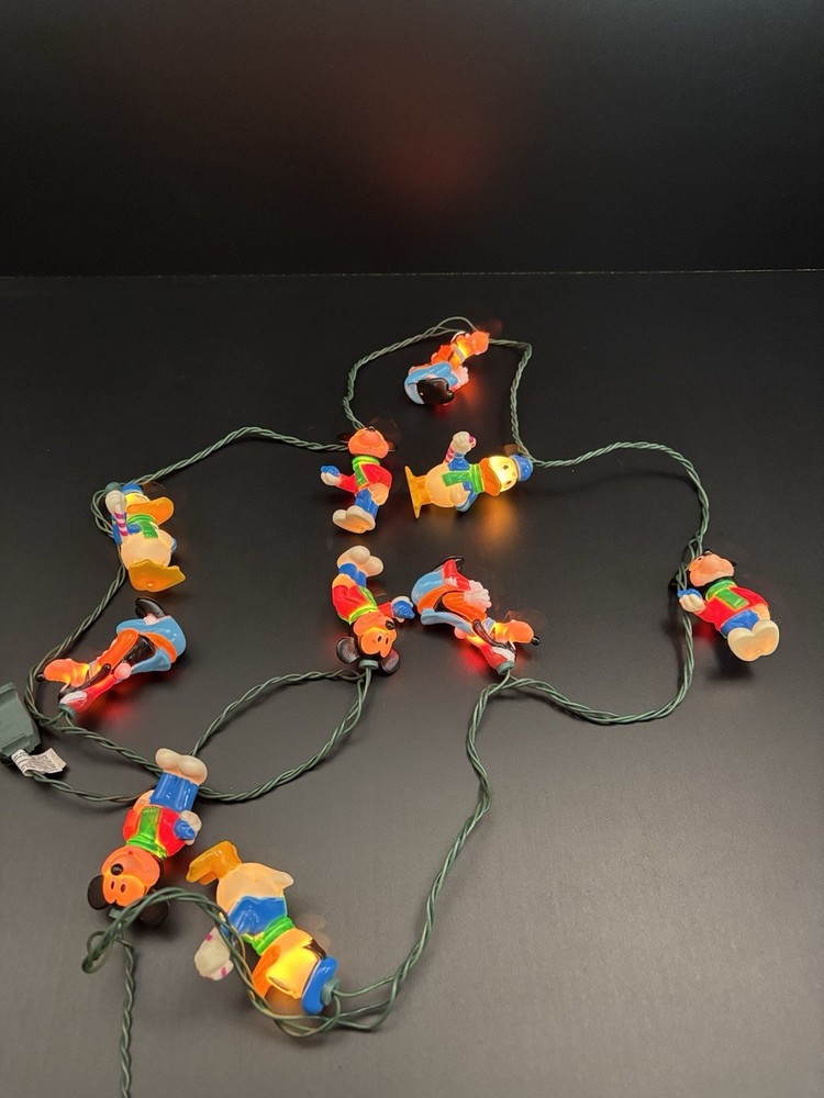Disney Mickey Mouse & Friends 10 Christmas Tree String Lights
