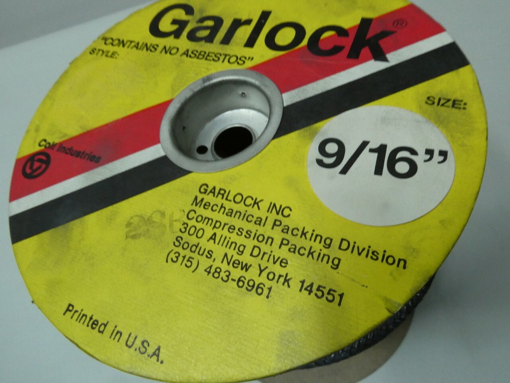 Garlock 41230-2036 Compression Packing 9/16in