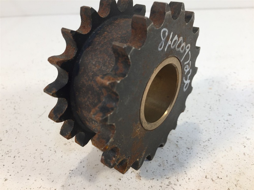Martin DS40A19 Roller Chain Sprocket - Bushing Bore - Double Row