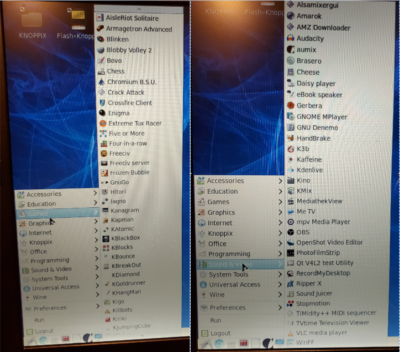 Knoppix Linux Bootable OS v8.6 "Original Live Operating System" 16G USB Stick
