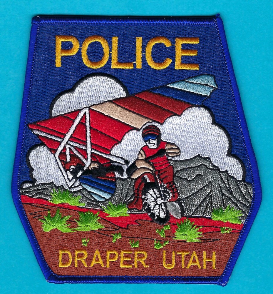 DRAPER UTAH POLICE SHOULDER PATCH