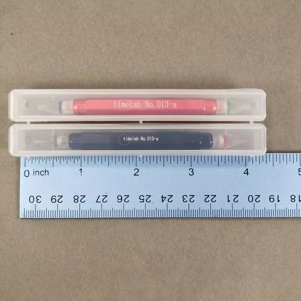 Timelab Wrist Watch Hand Fitting Setting Repair Tool 4-Sized Replacement Tips