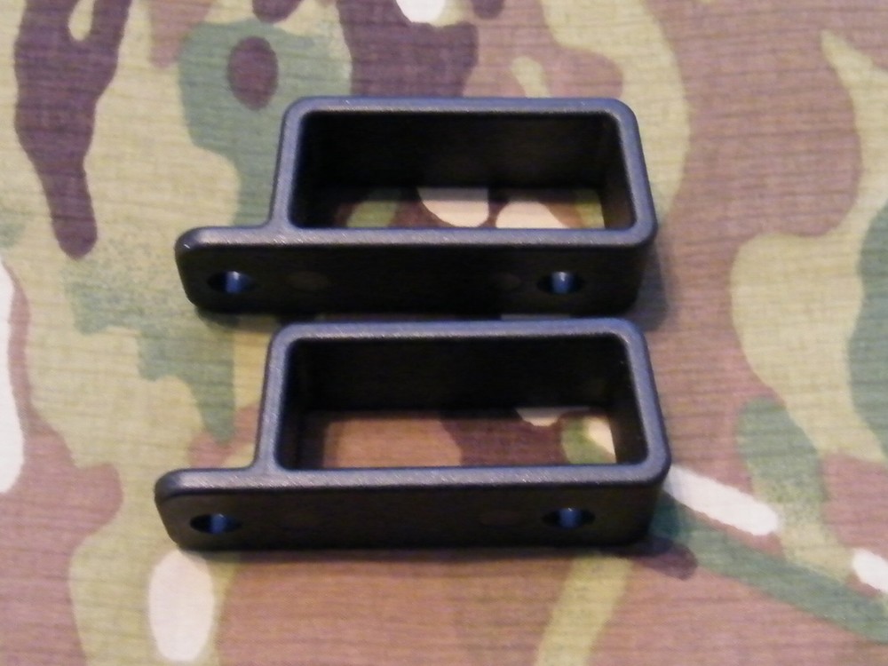 Black Injection Molded Belt Loop 1.5"