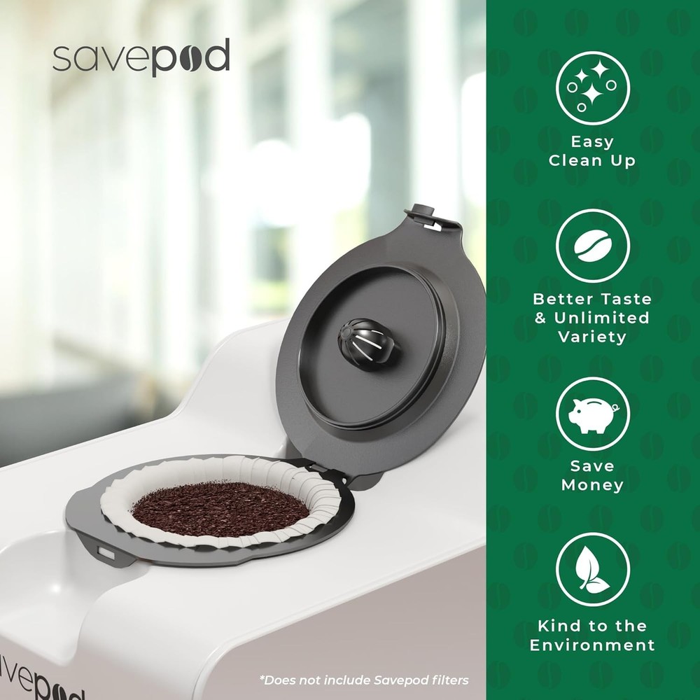 Pods Replacement Ring, Savepod Coffee Filter Dispenser, Reusable Pod...