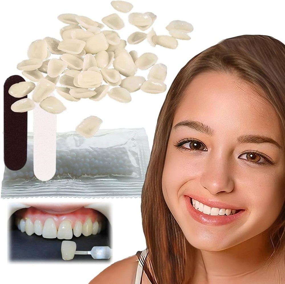 Instant Tooth Repair Solution: Moldable Granules for Missing Teeth Confidence