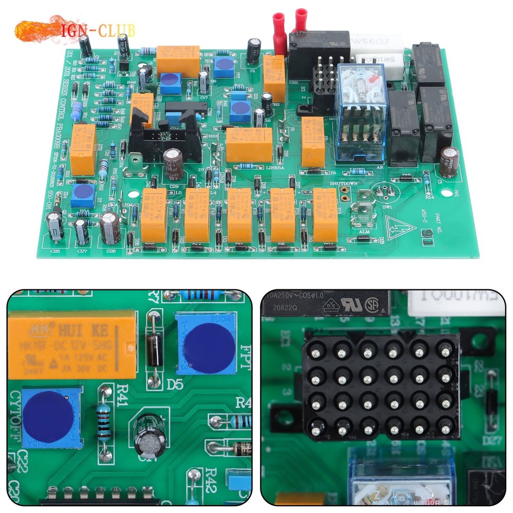 650-091 AVR 12V Printed Circuit Board Automatic Voltage Regulator