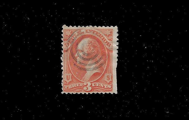 US Scott O17, Used, Fine SCV $6.00