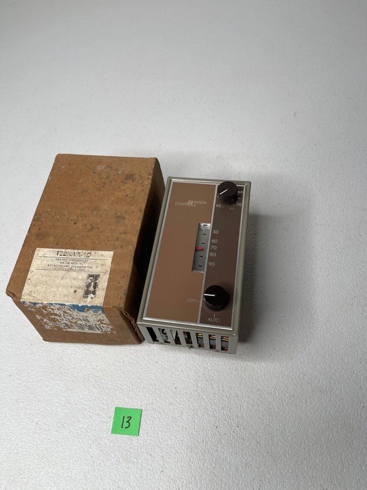 Johnson Controls T22AAA-1C Heating Line Voltage Thermostat