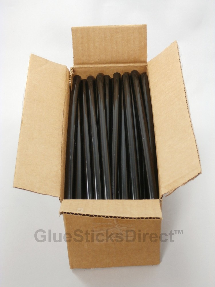 GlueSticksDirect Black Colored Glue Sticks 7/16" X 10" 5 lbs