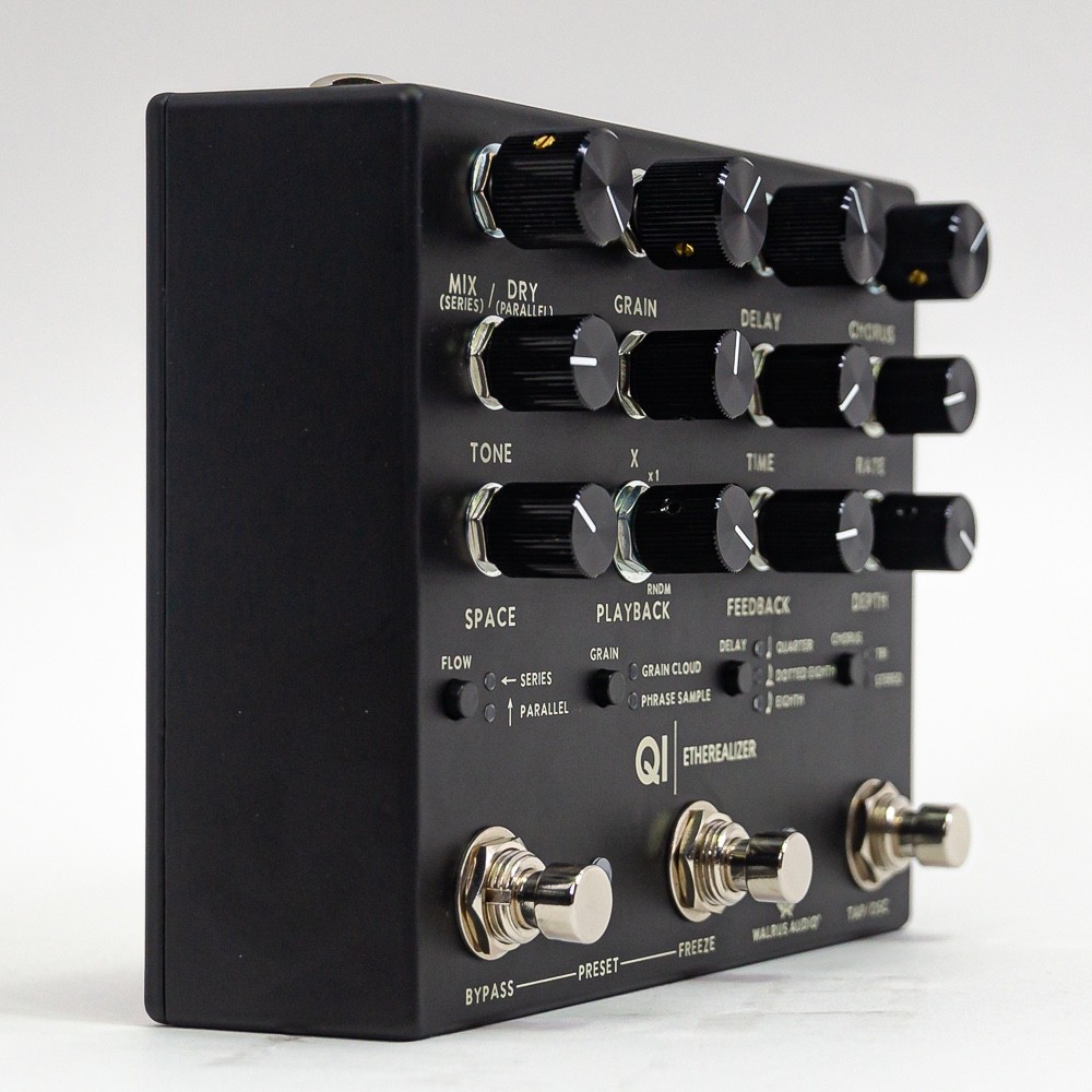 Walrus Audio Qi Etherealizer Multi-Effects Pedal – Black – New