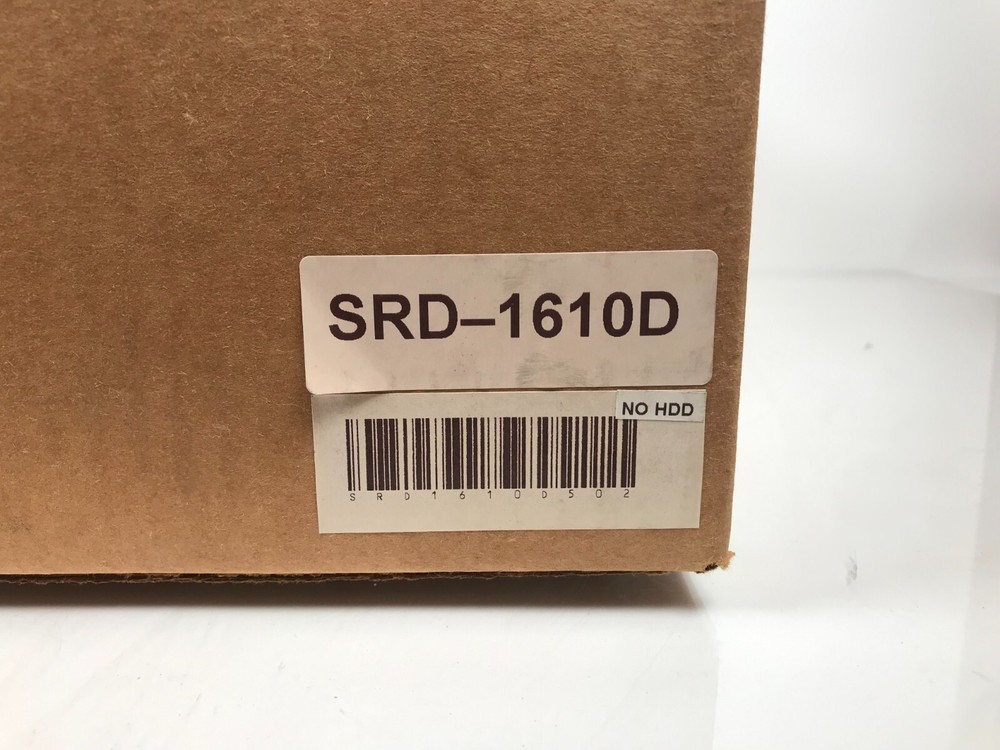 Samsung SRD-1610D Security Digital Video Recorder No HDD