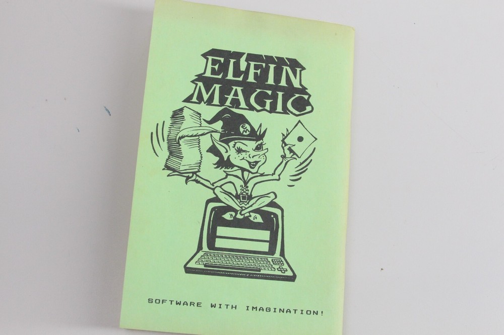 Atari Elfin Magic Super 3D Plotter II Program Randolph Constan 1985