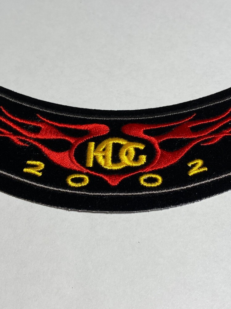 2002 HOG MEMBERSHIP ROCKER PATCH HARLEY DAVIDSON OWNERS GROUP HD MC NEW