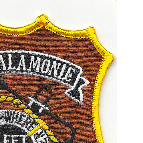 USS Salamonie AO-26 Replenishment Oiler Ship Patch