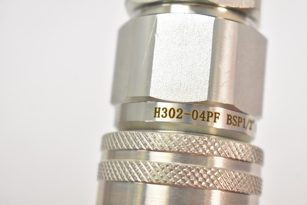 Hydraulic Quick Coupler Socket Only H302-04SF BSP 1/2in Stainless Steel Fitting