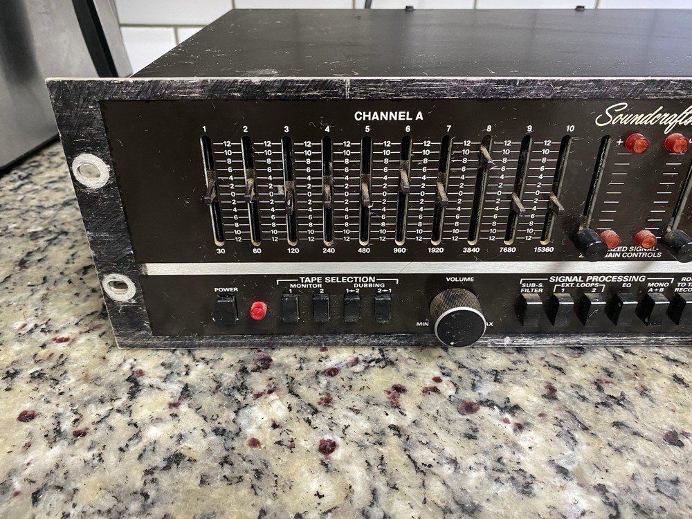 Soundcraftsmen SP 4001 Preamplifier-Equalizer **READ**