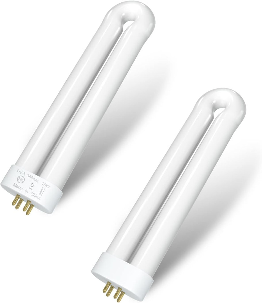 Bug Zapper Light Bulb Replacement for 15W Bug Zapper with 4-Pin Base, Ful 15W-BL